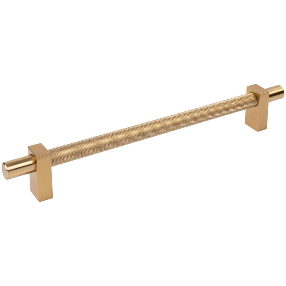 Larkin Center Knurled 18" Center to Center Modern Industrial Appliance Bar Handle / Appliance Bar Pull