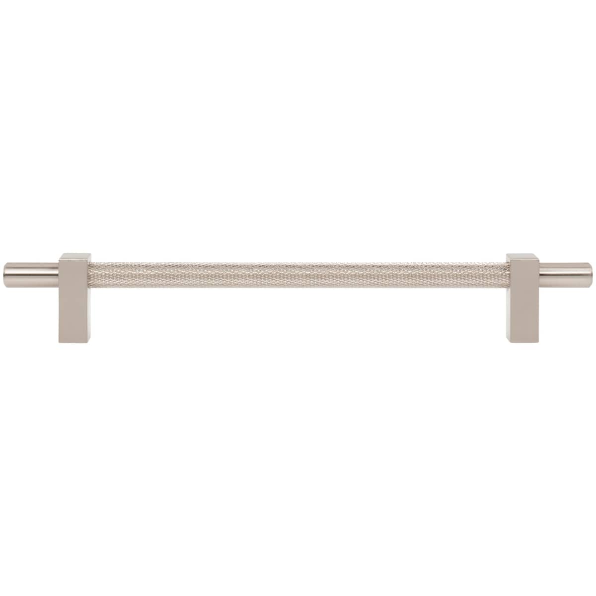 Jeffrey Alexander - 598-192SBZ - Larkin Center Knurled 7-9/16" Center to Center Modern Industrial Cabinet Bar Handle / Drawer Bar Pull in Satin Bronze