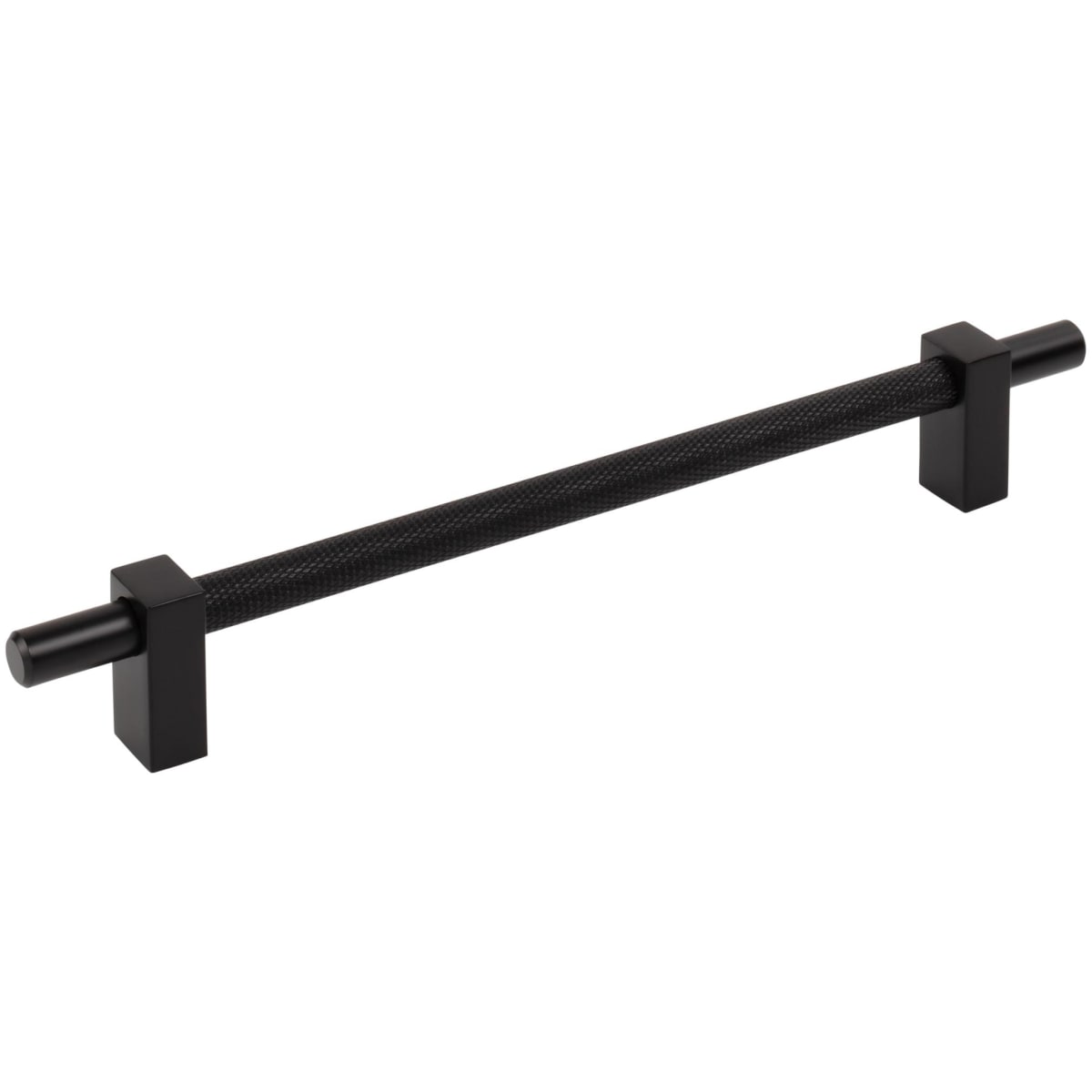 Larkin Center Knurled 7-9/16" Center to Center Modern Industrial Cabinet Bar Handle / Drawer Bar Pull