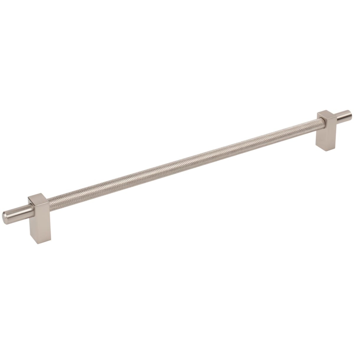 Larkin Center Knurled 12" (305mm) Center to Center Modern Industrial Large Cabinet Bar Handle / Drawer Bar Pull