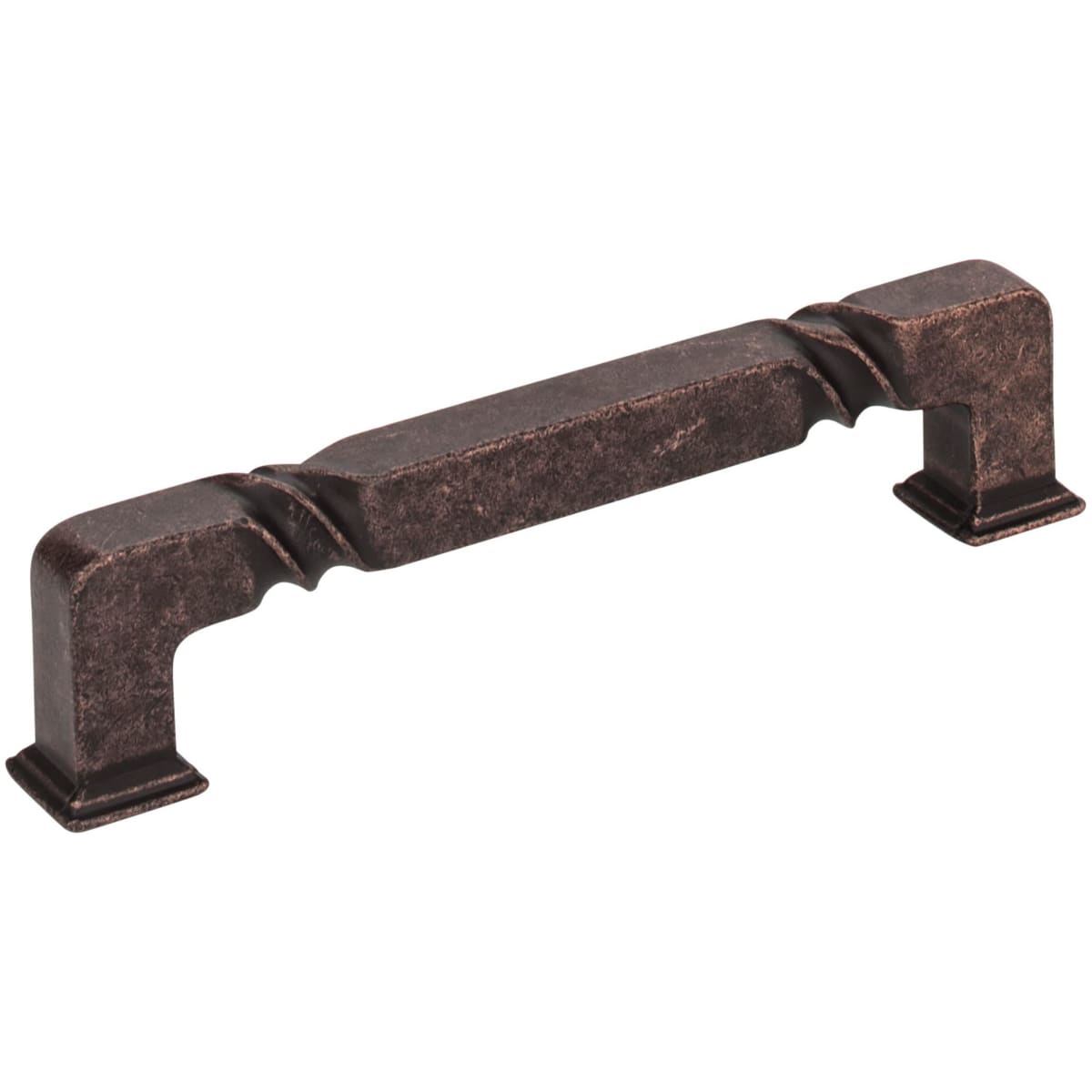Tahoe 5-1/16" (128mm) Center to Center Mountain Lodge Style Square Cabinet Handle / Drawer Pull