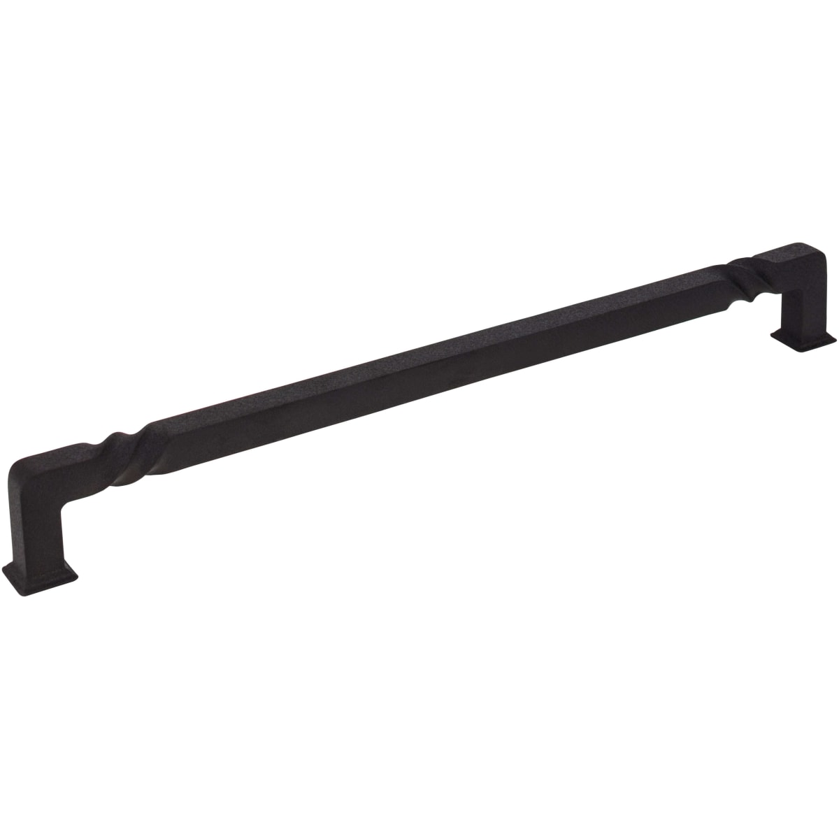 Tahoe 12" Center to Center Rustic Twist Square Appliance Handle / Appliance Pull