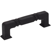 Jeffrey Alexander - 602-96BLK - Tahoe 3-3/4" Center to Center Twist Barrel Square Cabinet Handle / Drawer Pull in Black