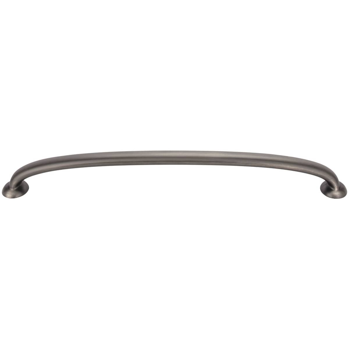 Jeffrey Alexander - 650-12SN - Hudson 12" Center to Center Curved Appliance Pull / Handle in Satin Nickel