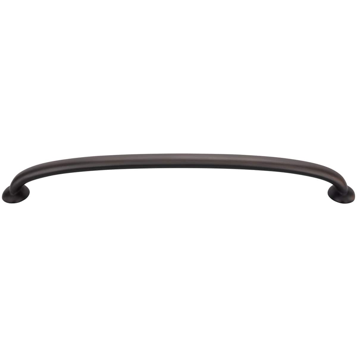 Jeffrey Alexander - 650-12SN - Hudson 12" Center to Center Curved Appliance Pull / Handle in Satin Nickel