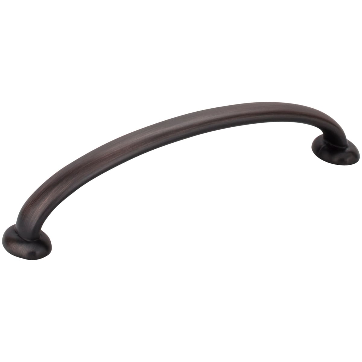 Jeffrey Alexander - 650-128DBAC - Hudson 5-1/16" (128mm) Center to Center Smooth Arch Cabinet Handle / Drawer Pull in Brushed Oil Rubbed Bronze