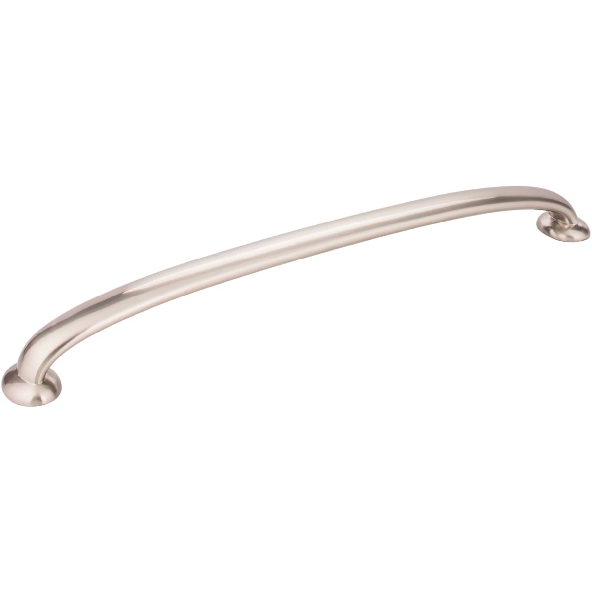Jeffrey Alexander - 650-12SN - Hudson 12" Center to Center Curved Appliance Pull / Handle in Satin Nickel