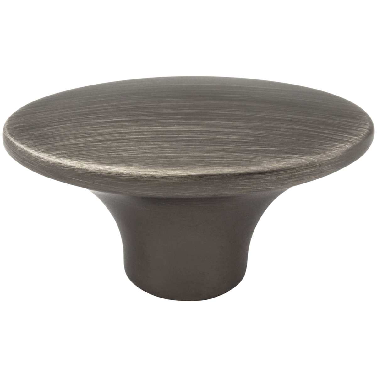 Jeffrey Alexander - 650-DBAC - Hudson 1-7/8" Tapered Oval Retro Modern Cabinet Knob / Drawer Knob in Brushed Oil Rubbed Bronze