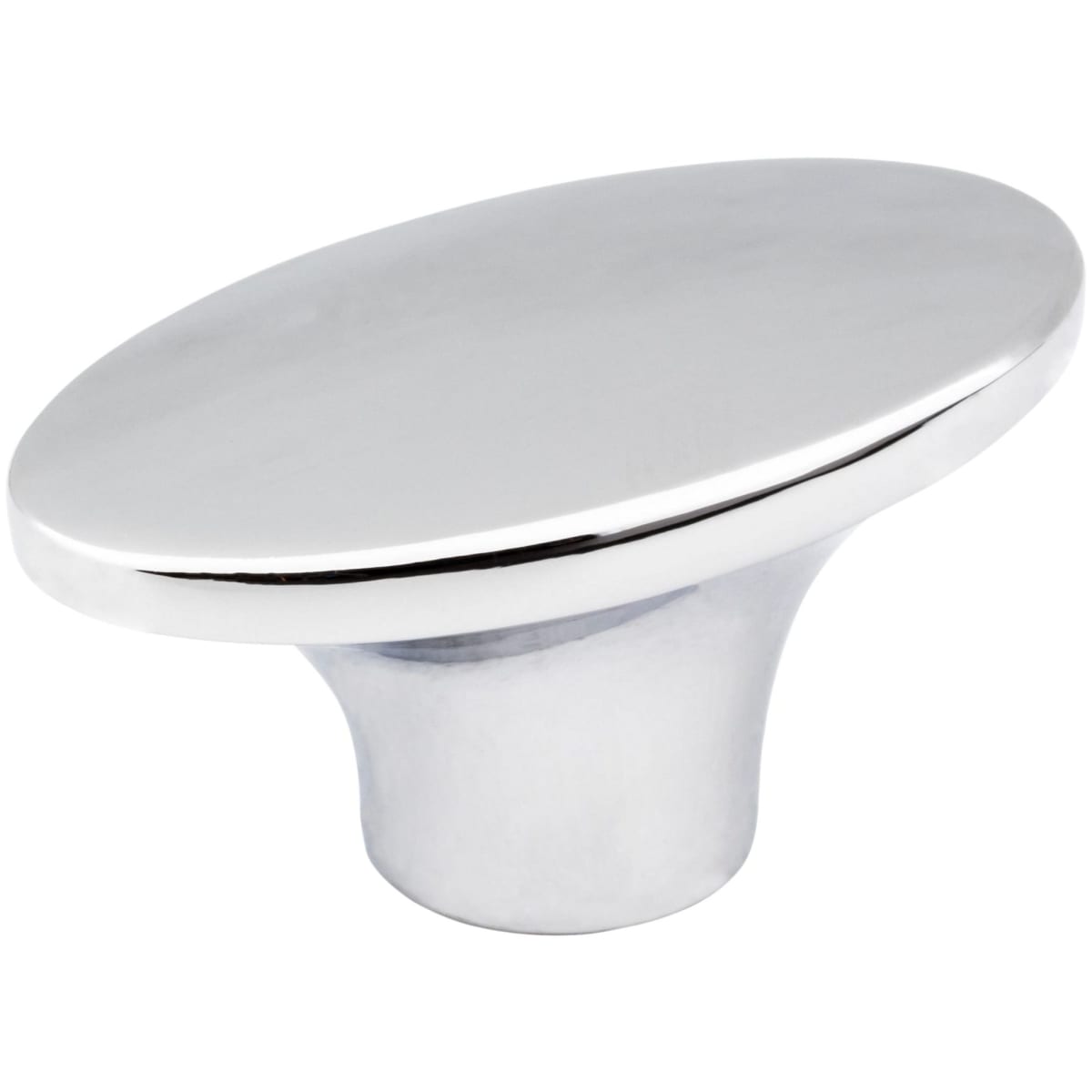 Hudson 1-7/8" Tapered Oval Retro Modern Cabinet Knob / Drawer Knob