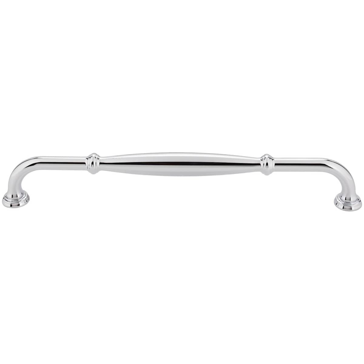 Jeffrey Alexander - 658-12BNBDL - Tiffany 12" Center to Center Classic Transitional Barrel Appliance Pull / Appliance Handle in Brushed Pewter