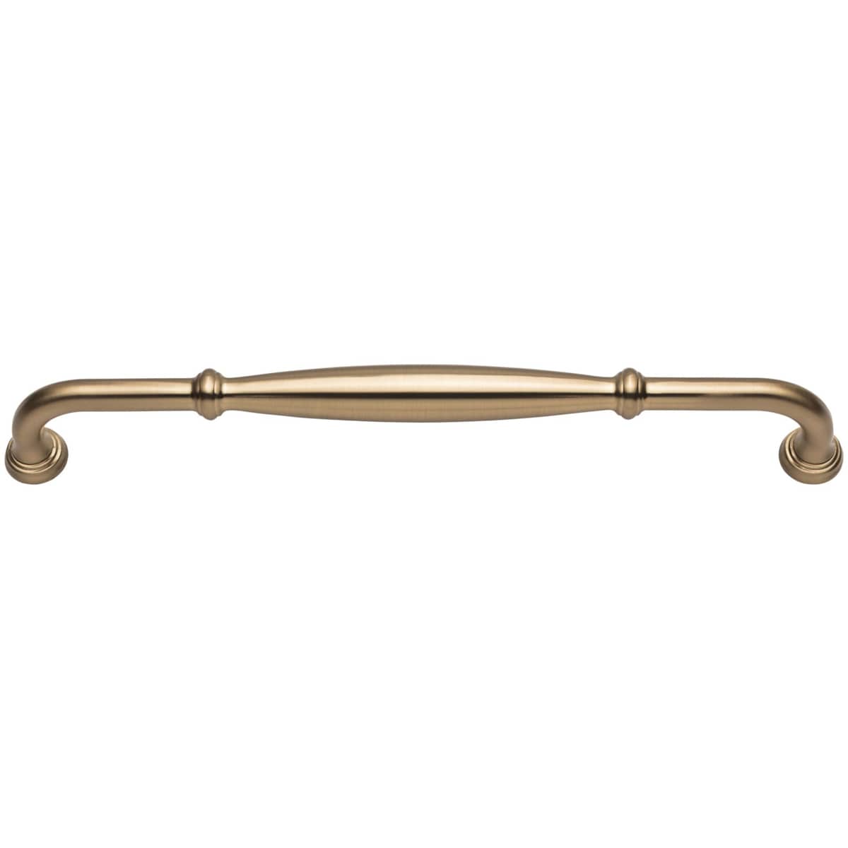 Jeffrey Alexander - 658-12BNBDL - Tiffany 12" Center to Center Classic Transitional Barrel Appliance Pull / Appliance Handle in Brushed Pewter