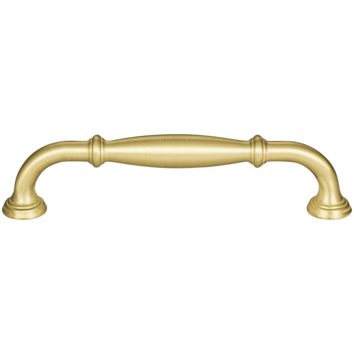 Jeffrey Alexander - 658-128PC - Tiffany 5-1/16" (128 mm) Center to Center Classic Transitional Cabinet Handle / Drawer Pull with Step Details in Polished Chrome