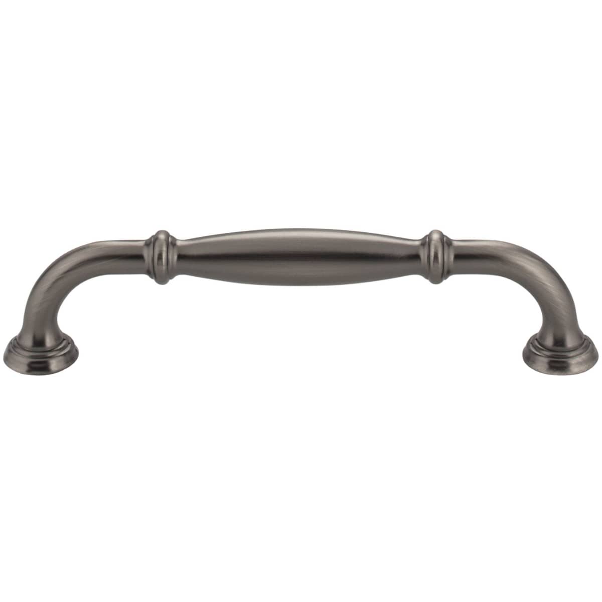 Jeffrey Alexander - 658-128PC - Tiffany 5-1/16" (128 mm) Center to Center Classic Transitional Cabinet Handle / Drawer Pull with Step Details in Polished Chrome
