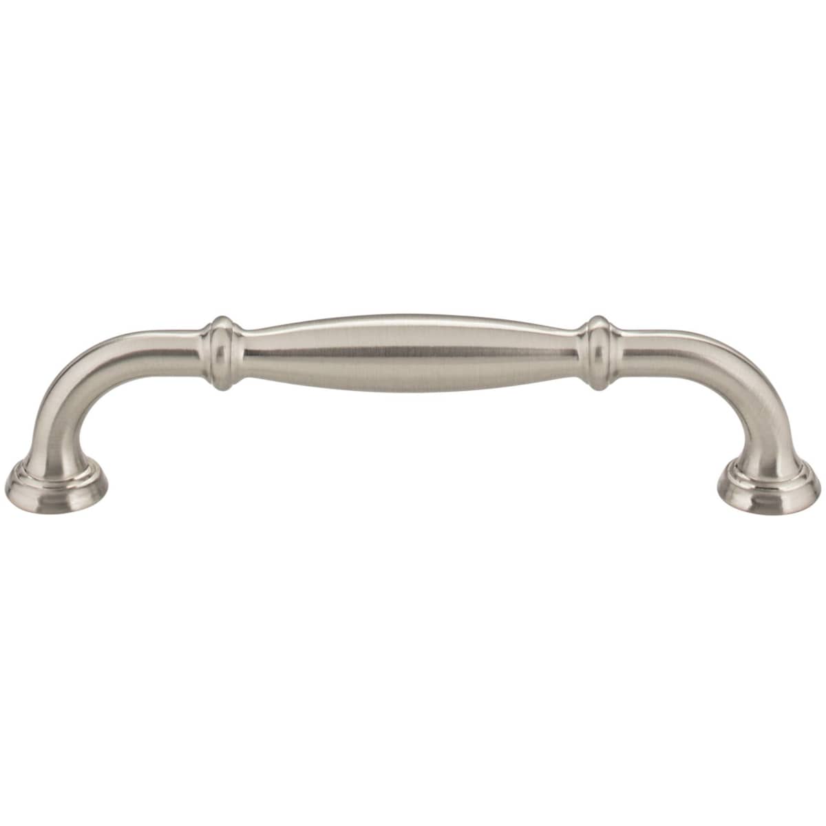 Jeffrey Alexander - 658-128PC - Tiffany 5-1/16" (128 mm) Center to Center Classic Transitional Cabinet Handle / Drawer Pull with Step Details in Polished Chrome