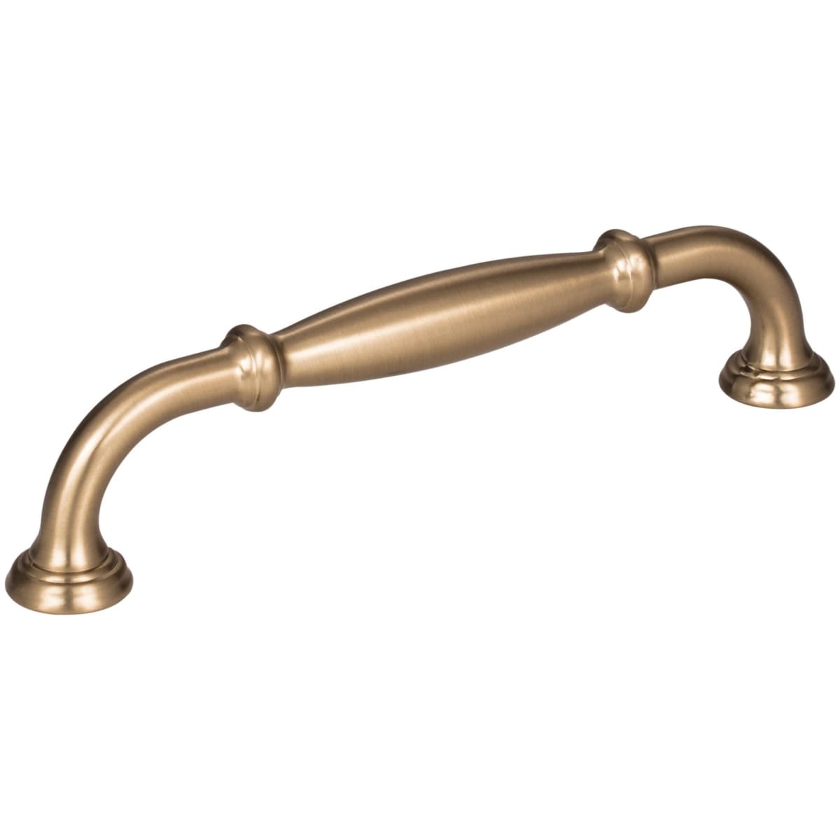 Tiffany 5-1/16" (128 mm) Center to Center Classic Transitional Cabinet Handle / Drawer Pull with Step Details