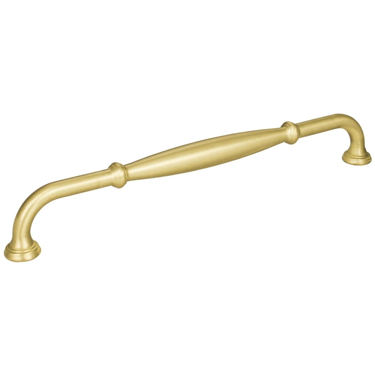 Tiffany 12" Center to Center Classic Transitional Barrel Appliance Pull / Appliance Handle