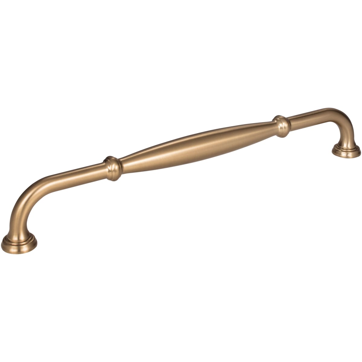 Tiffany 12" Center to Center Classic Transitional Barrel Appliance Pull / Appliance Handle