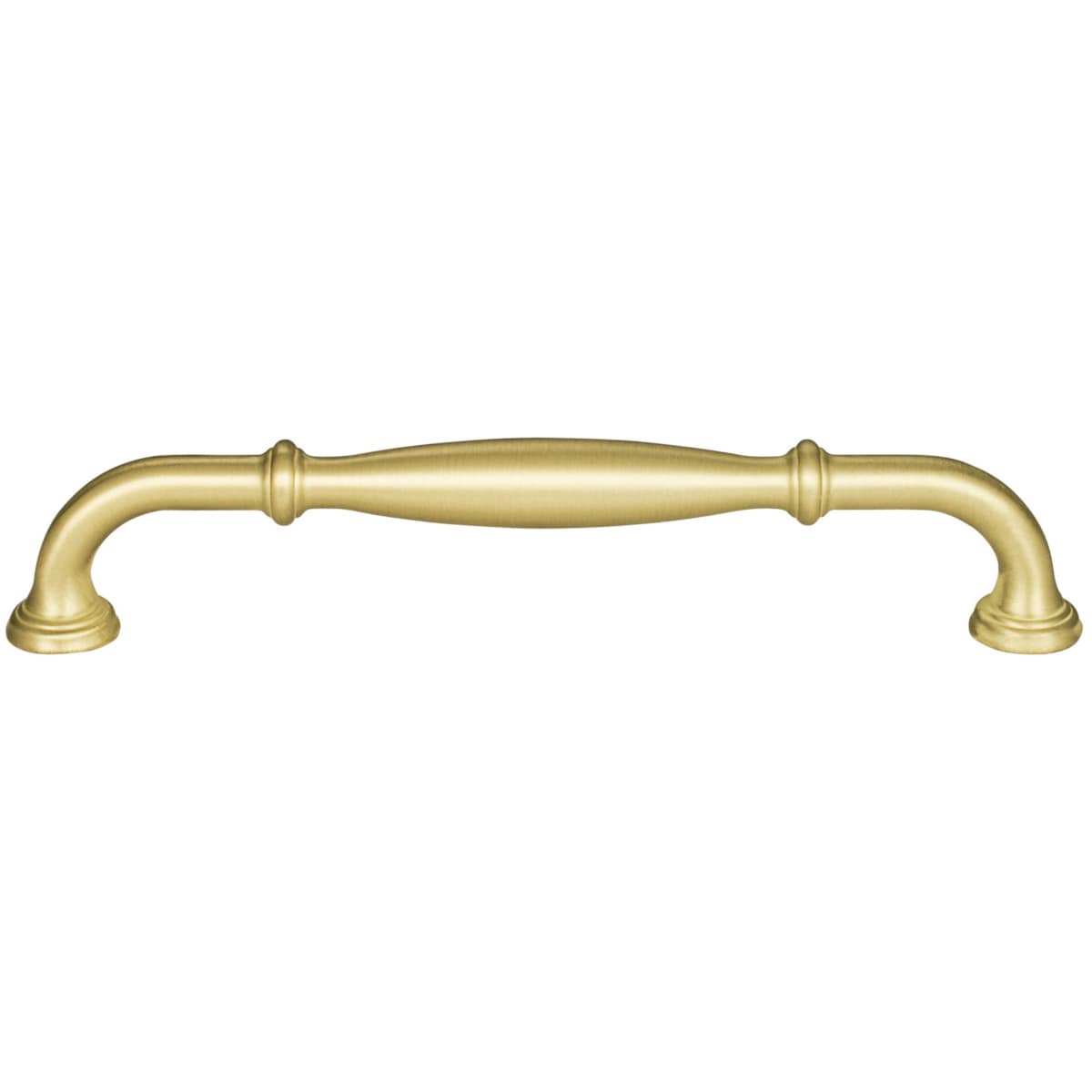 Jeffrey Alexander - 658-160PC - Tiffany 6-5/16" (160 mm) Center to Center Classic Transitional Cabinet Handle / Drawer Pull with Step Details in Polished Chrome