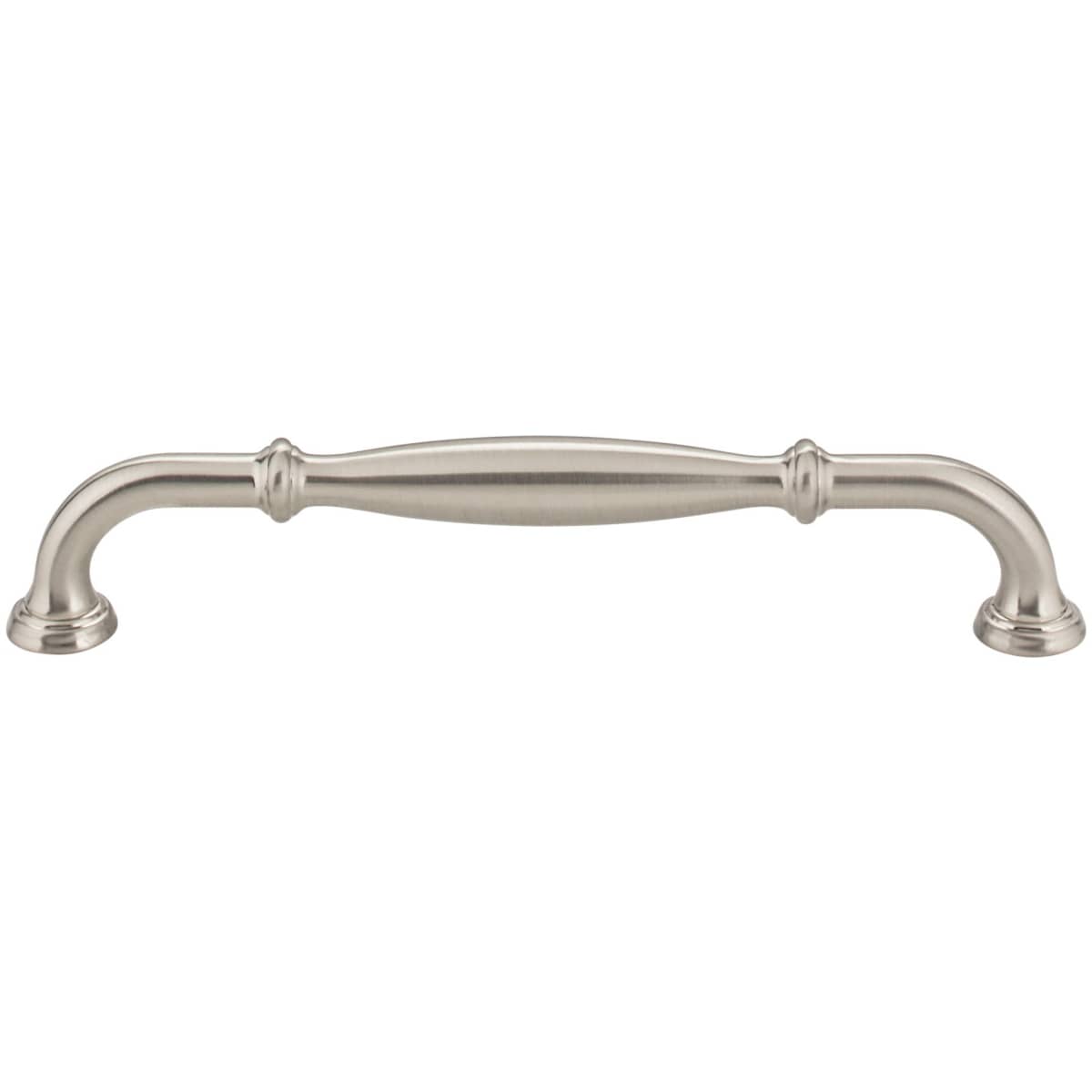 Jeffrey Alexander - 658-160PC - Tiffany 6-5/16" (160 mm) Center to Center Classic Transitional Cabinet Handle / Drawer Pull with Step Details in Polished Chrome