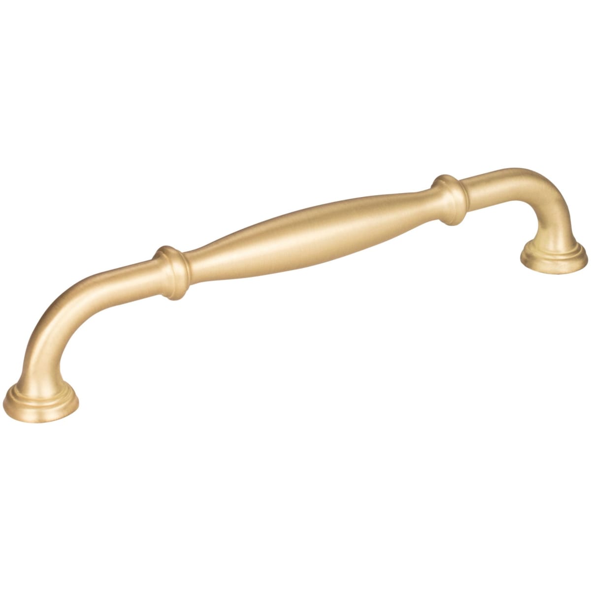 Tiffany 6-5/16" (160 mm) Center to Center Classic Transitional Cabinet Handle / Drawer Pull with Step Details