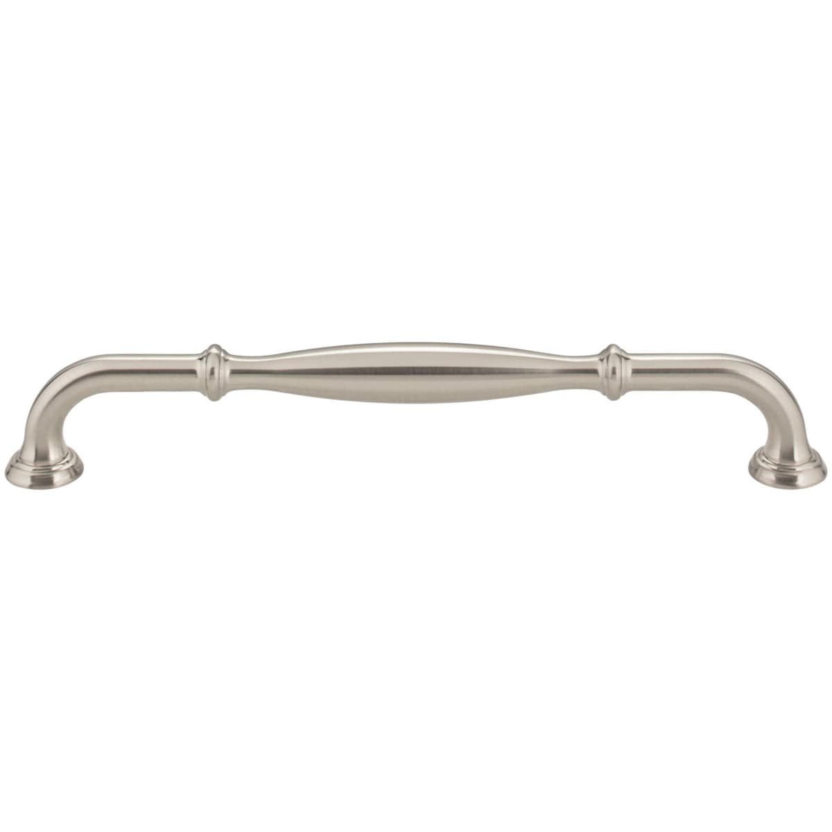 Jeffrey Alexander - 658-192PC - Tiffany 7-9/16" (192 mm) Center to Center Classic Transitional Cabinet Handle / Drawer Pull with Step Details in Polished Chrome