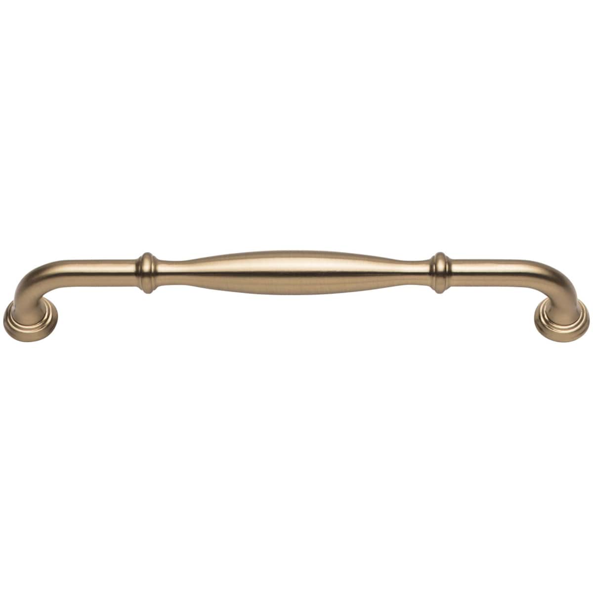 Jeffrey Alexander - 658-192PC - Tiffany 7-9/16" (192 mm) Center to Center Classic Transitional Cabinet Handle / Drawer Pull with Step Details in Polished Chrome