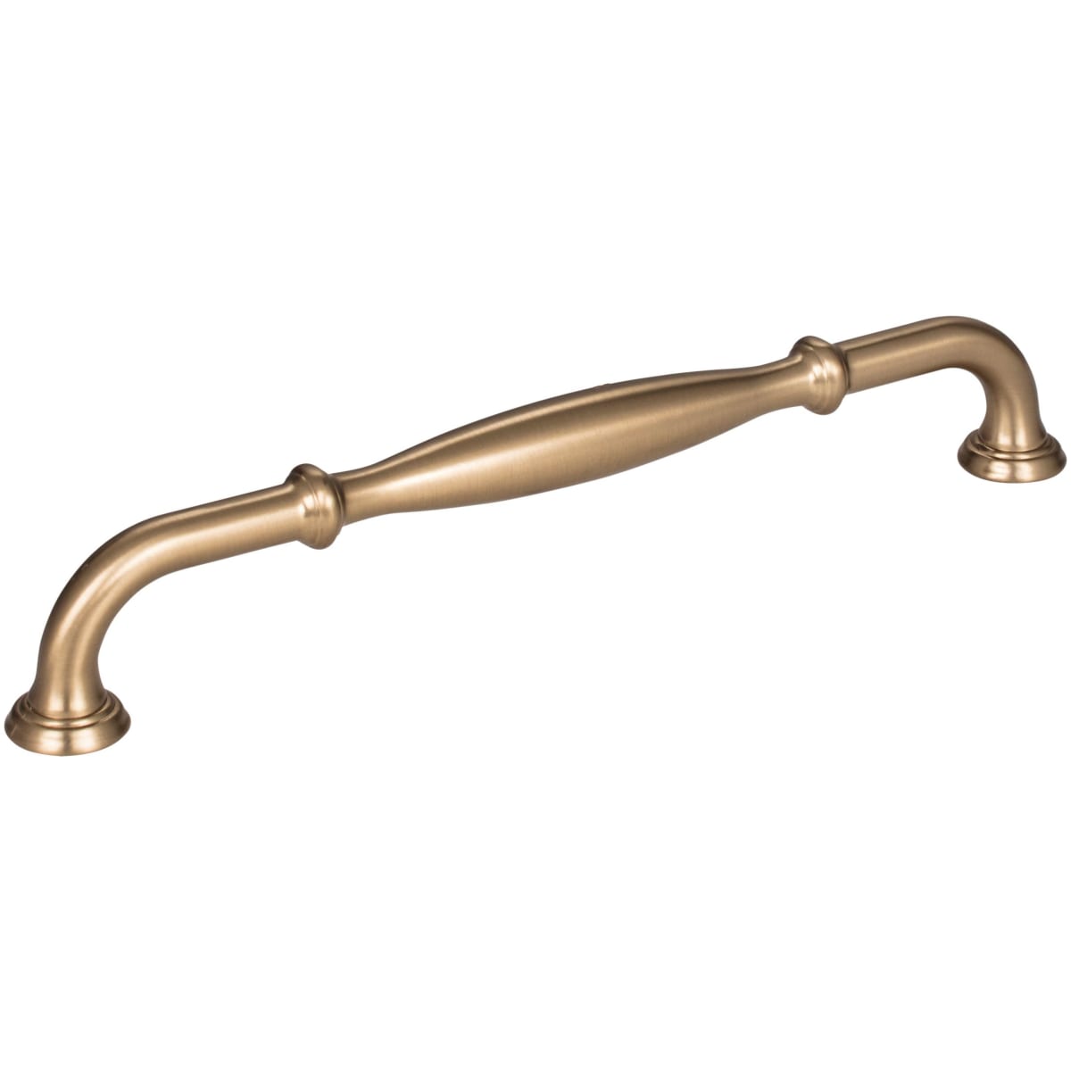 Tiffany 7-9/16" (192 mm) Center to Center Classic Transitional Cabinet Handle / Drawer Pull with Step Details