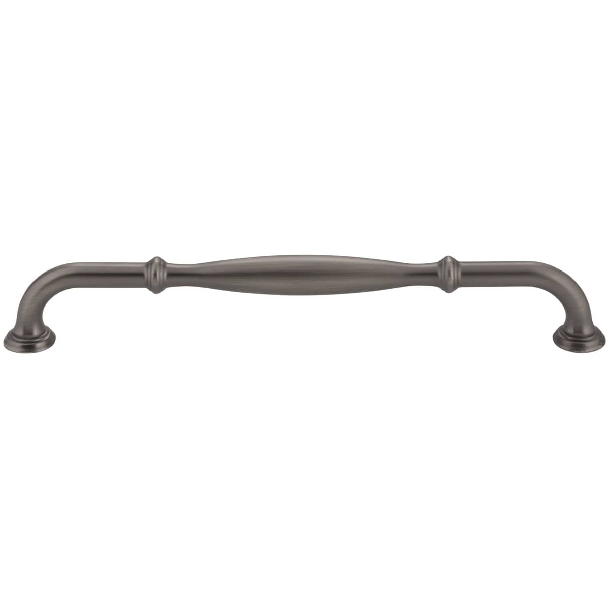 Jeffrey Alexander - 658-224SN - Tiffany 8-13/16" (224 mm) Center to Center Classic Transitional Barrel Cabinet Handle / Drawer Pull in Satin Nickel