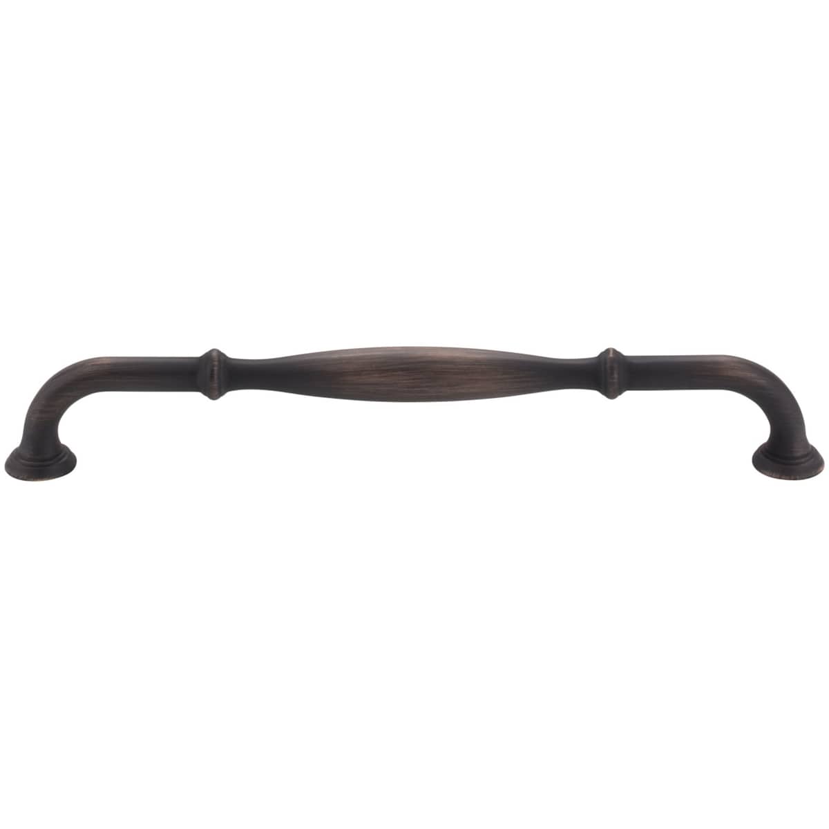 Jeffrey Alexander - 658-224SN - Tiffany 8-13/16" (224 mm) Center to Center Classic Transitional Barrel Cabinet Handle / Drawer Pull in Satin Nickel