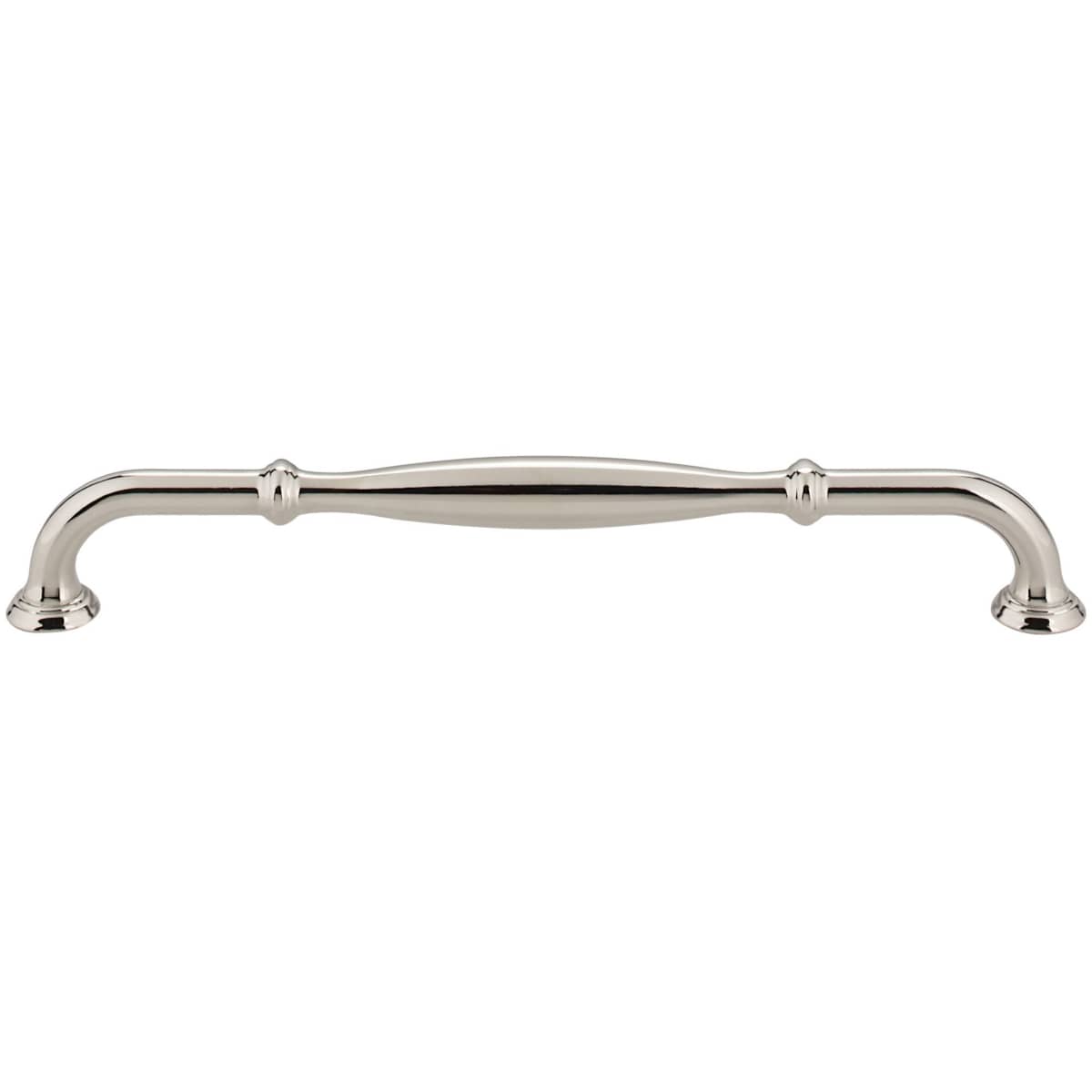 Jeffrey Alexander - 658-224SN - Tiffany 8-13/16" (224 mm) Center to Center Classic Transitional Barrel Cabinet Handle / Drawer Pull in Satin Nickel