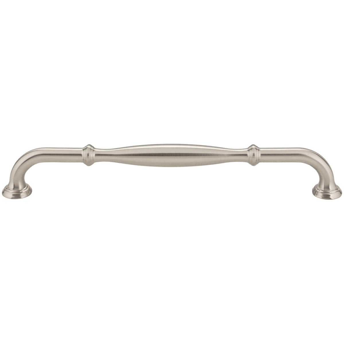 Jeffrey Alexander - 658-224SN - Tiffany 8-13/16" (224 mm) Center to Center Classic Transitional Barrel Cabinet Handle / Drawer Pull in Satin Nickel