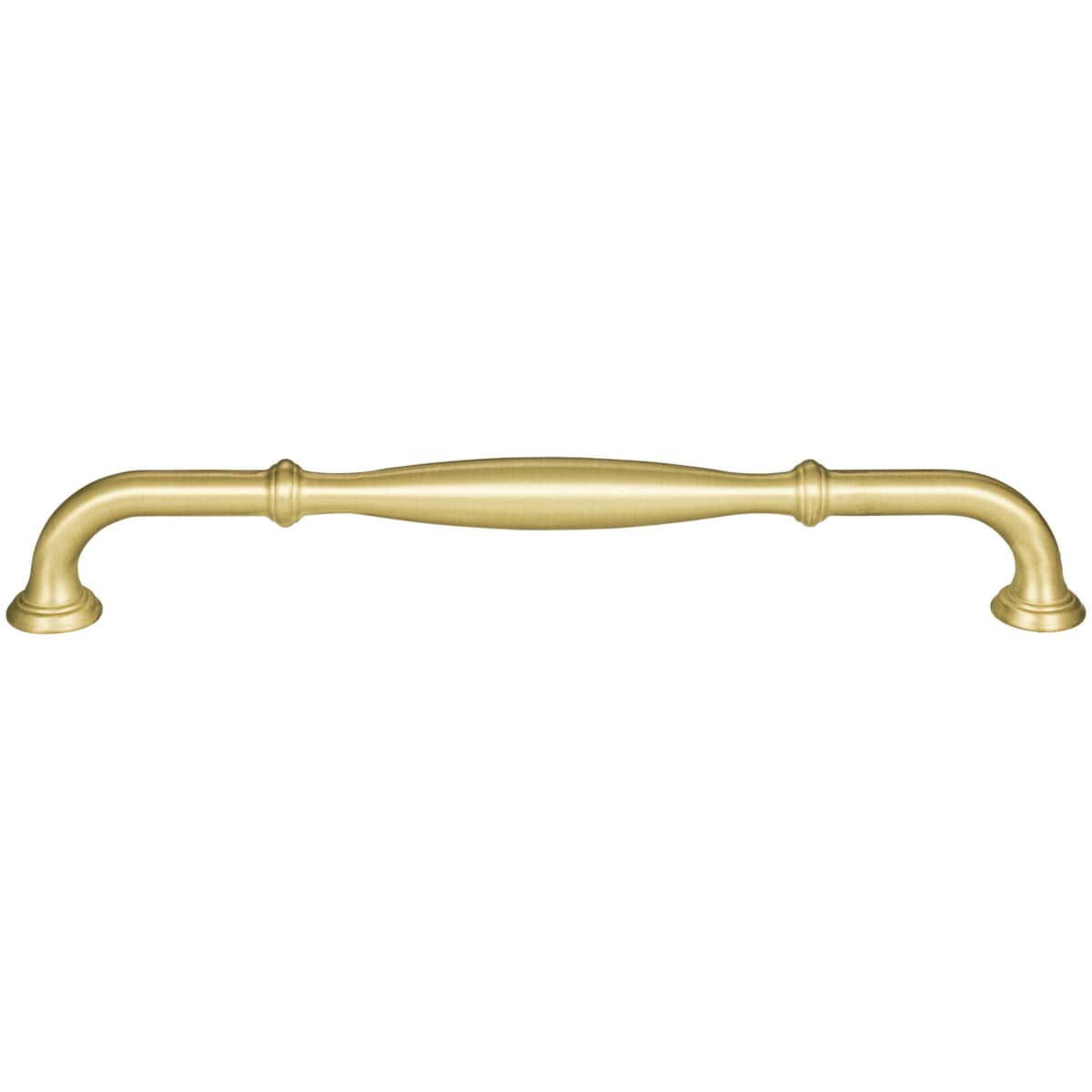 Jeffrey Alexander - 658-224SN - Tiffany 8-13/16" (224 mm) Center to Center Classic Transitional Barrel Cabinet Handle / Drawer Pull in Satin Nickel