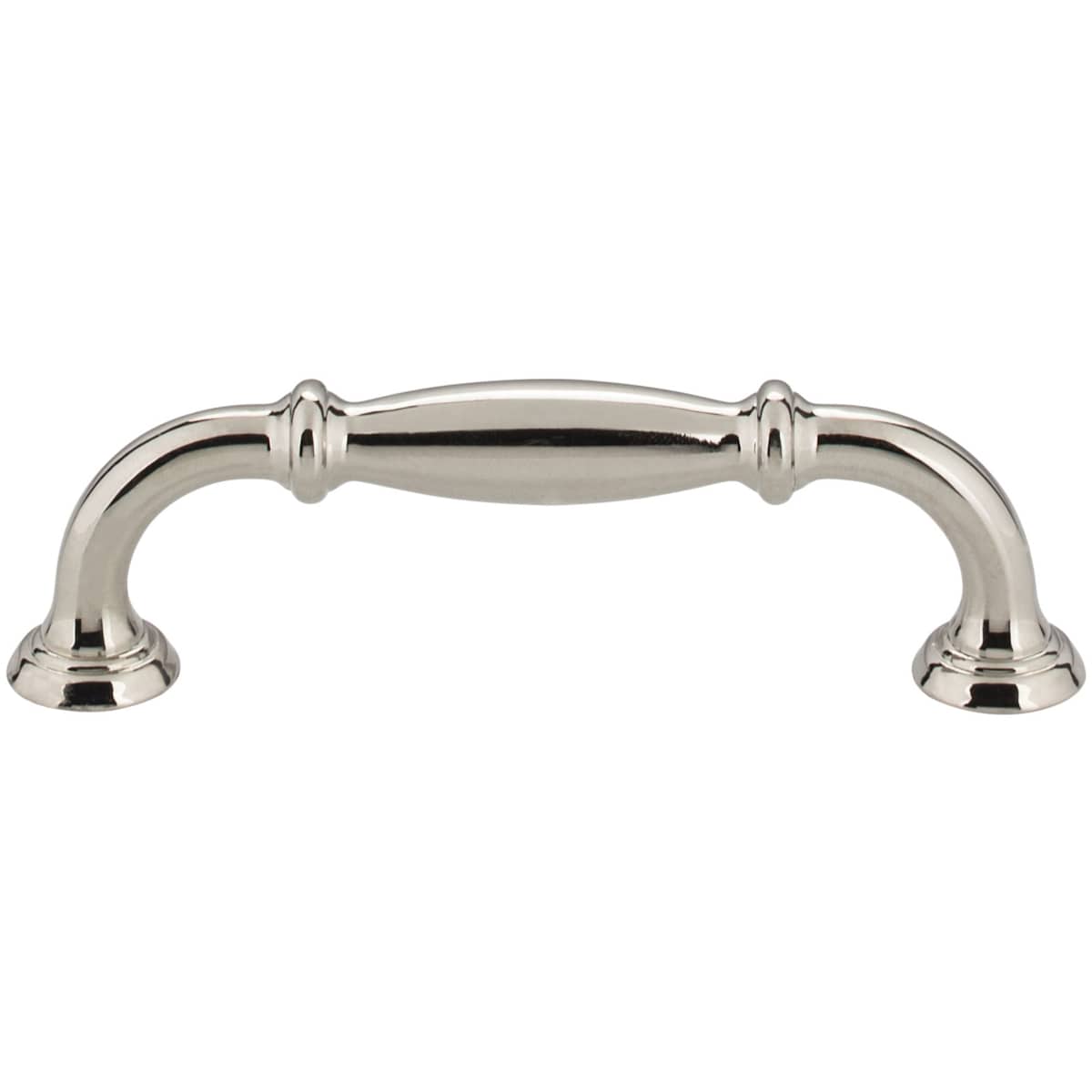Jeffrey Alexander - 658-96BG - Tiffany 3-3/4" (96 mm) Center to Center Classic Transitional Barrel Cabinet Handle / Drawer Pull in Brushed Gold