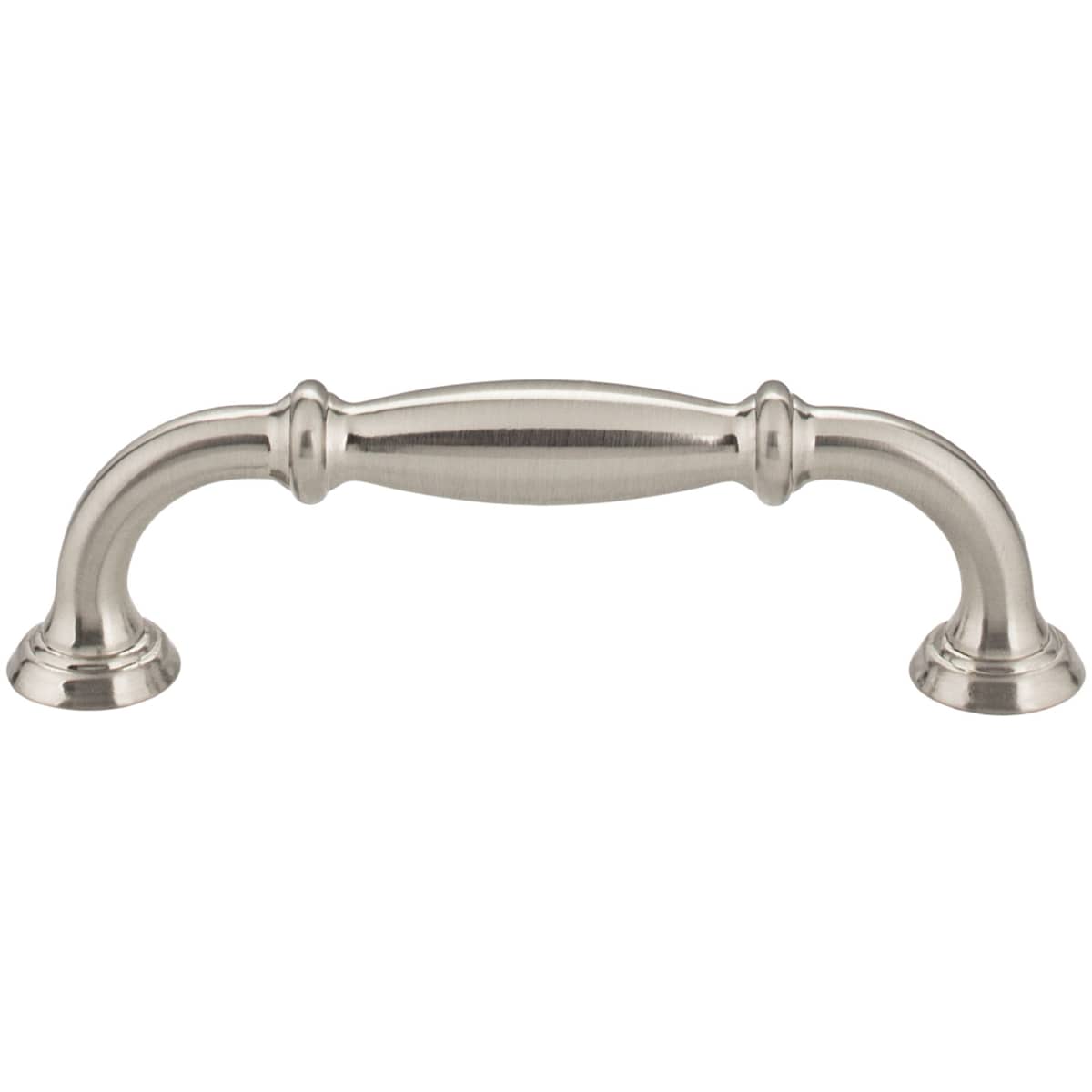 Jeffrey Alexander - 658-96BG - Tiffany 3-3/4" (96 mm) Center to Center Classic Transitional Barrel Cabinet Handle / Drawer Pull in Brushed Gold