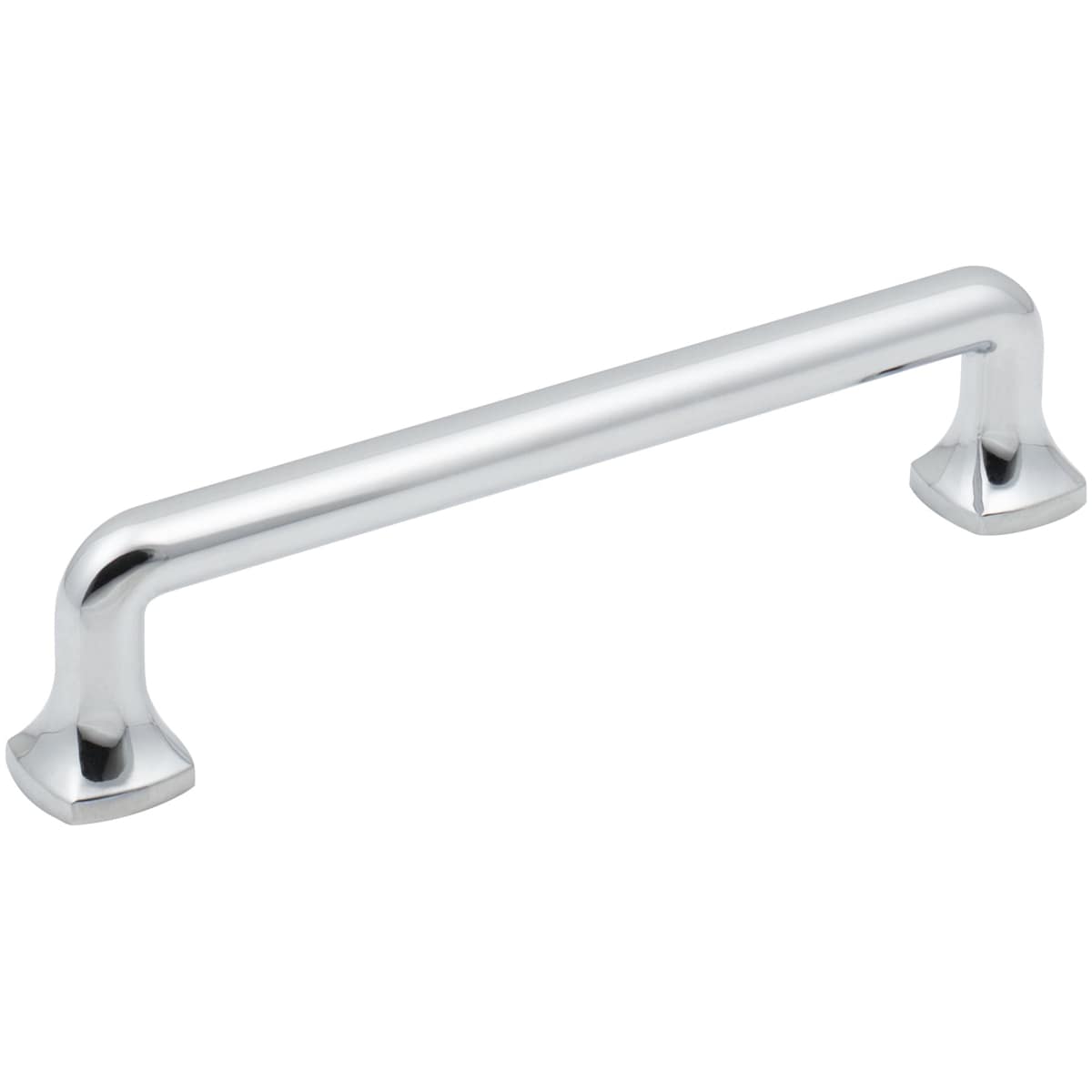Jeffrey Alexander - 663-128PC - Griffin 5-1/16" (128mm) Center to Center Modern Industrial Farmhouse Cabinet Handle / Drawer Pull in Polished Chrome