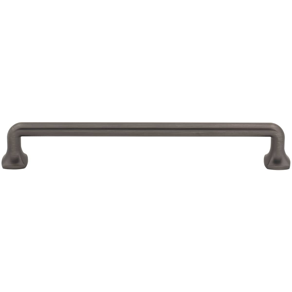 Jeffrey Alexander - 663-192BNBDL - Griffin 7-9/16" (192mm) Center to Center Modern Industrial Farmhouse Cabinet Handle / Drawer Pull in Brushed Pewter