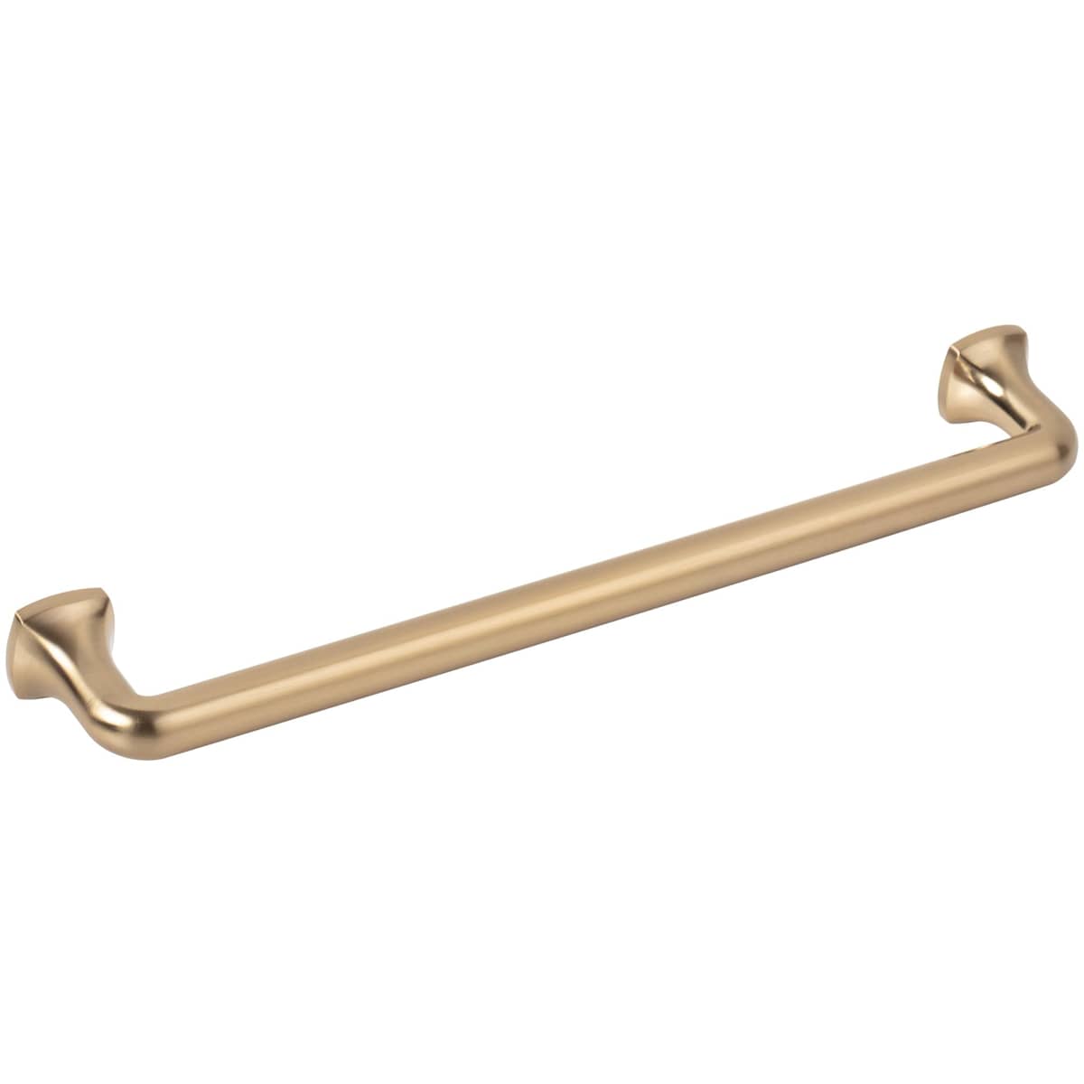 Jeffrey Alexander - 663-192BNBDL - Griffin 7-9/16" (192mm) Center to Center Modern Industrial Farmhouse Cabinet Handle / Drawer Pull in Brushed Pewter