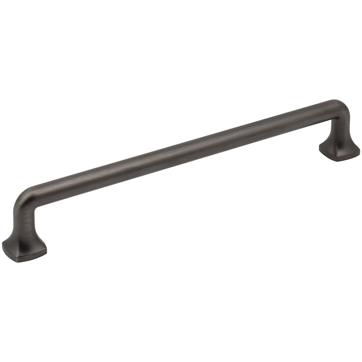 Jeffrey Alexander - 663-192BNBDL - Griffin 7-9/16" (192mm) Center to Center Modern Industrial Farmhouse Cabinet Handle / Drawer Pull in Brushed Pewter