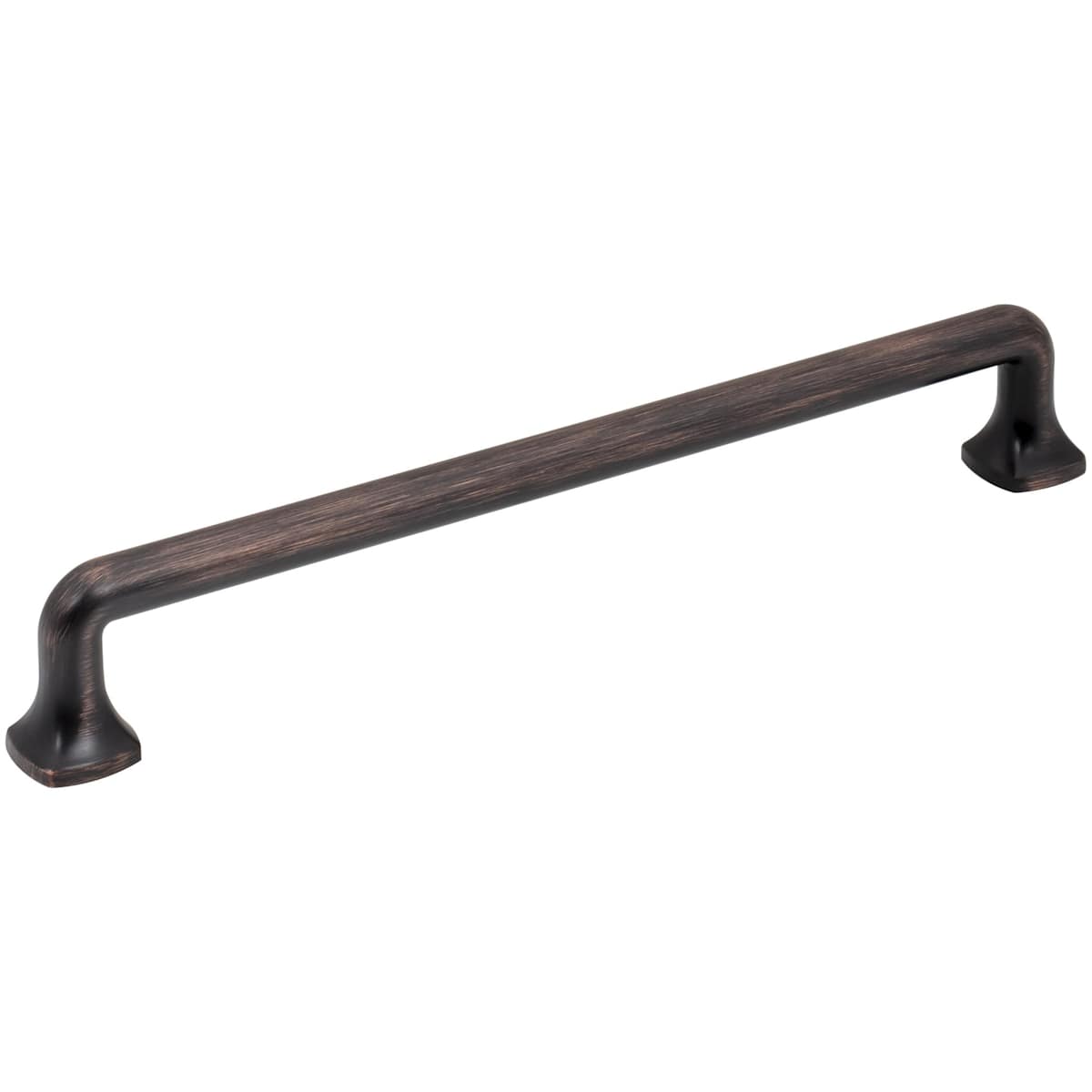 Griffin 7-9/16" (192mm) Center to Center Modern Industrial Farmhouse Cabinet Handle / Drawer Pull