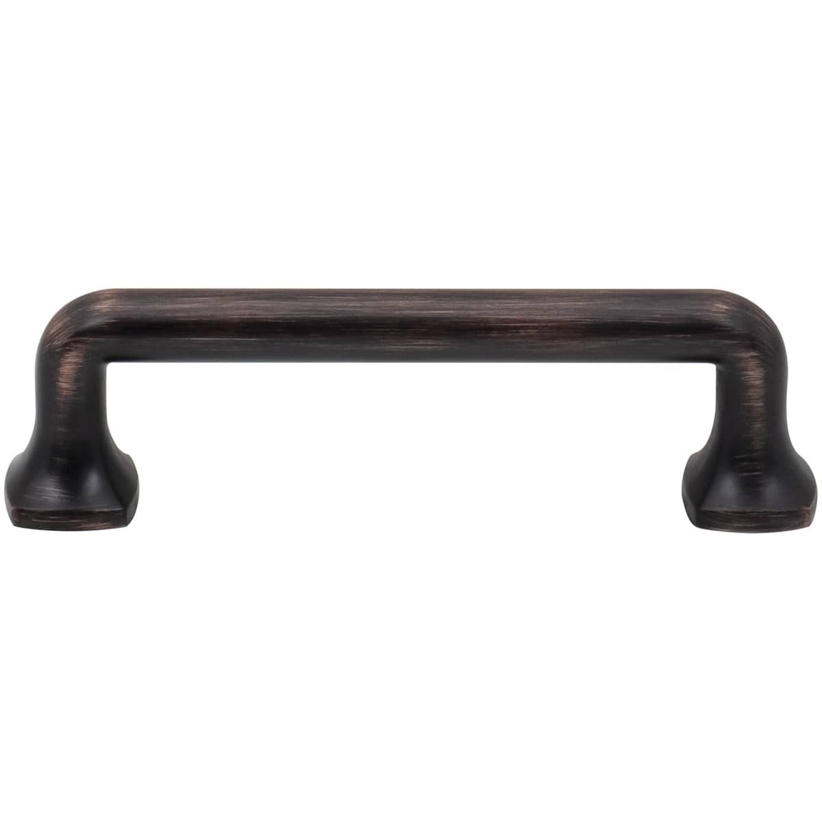 Jeffrey Alexander - 663-96MB - Griffin 3-3/4" (96mm) Center to Center Modern Industrial Farmhouse Cabinet Handle / Drawer Pull in Matte Black