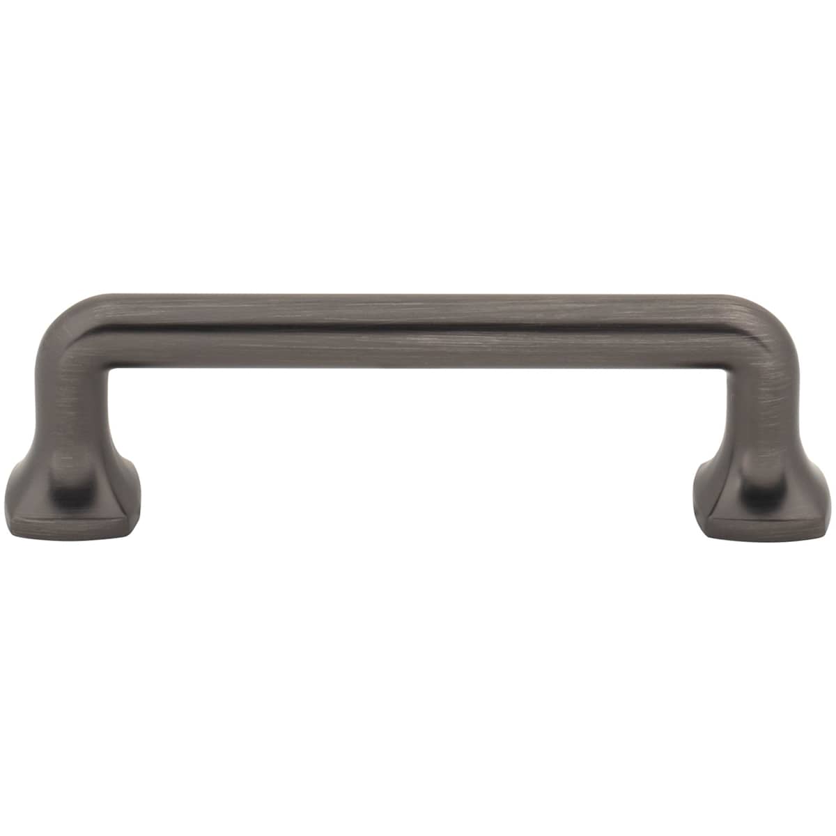 Jeffrey Alexander - 663-96MB - Griffin 3-3/4" (96mm) Center to Center Modern Industrial Farmhouse Cabinet Handle / Drawer Pull in Matte Black