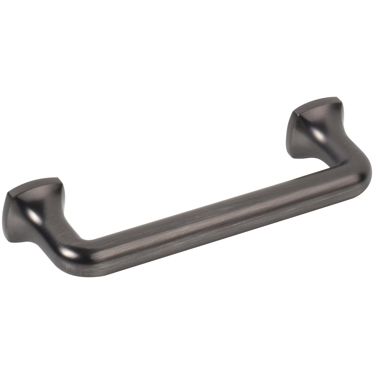 Jeffrey Alexander - 663-96MB - Griffin 3-3/4" (96mm) Center to Center Modern Industrial Farmhouse Cabinet Handle / Drawer Pull in Matte Black