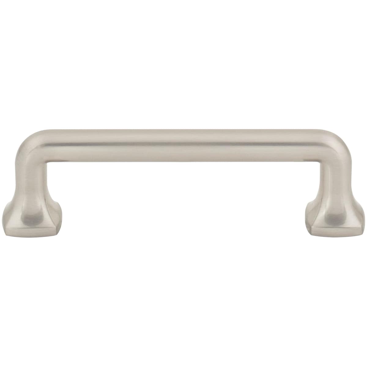 Jeffrey Alexander - 663-96MB - Griffin 3-3/4" (96mm) Center to Center Modern Industrial Farmhouse Cabinet Handle / Drawer Pull in Matte Black