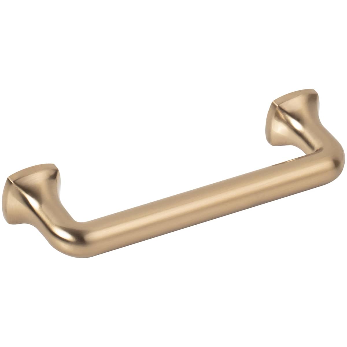 Jeffrey Alexander - 663-96MB - Griffin 3-3/4" (96mm) Center to Center Modern Industrial Farmhouse Cabinet Handle / Drawer Pull in Matte Black