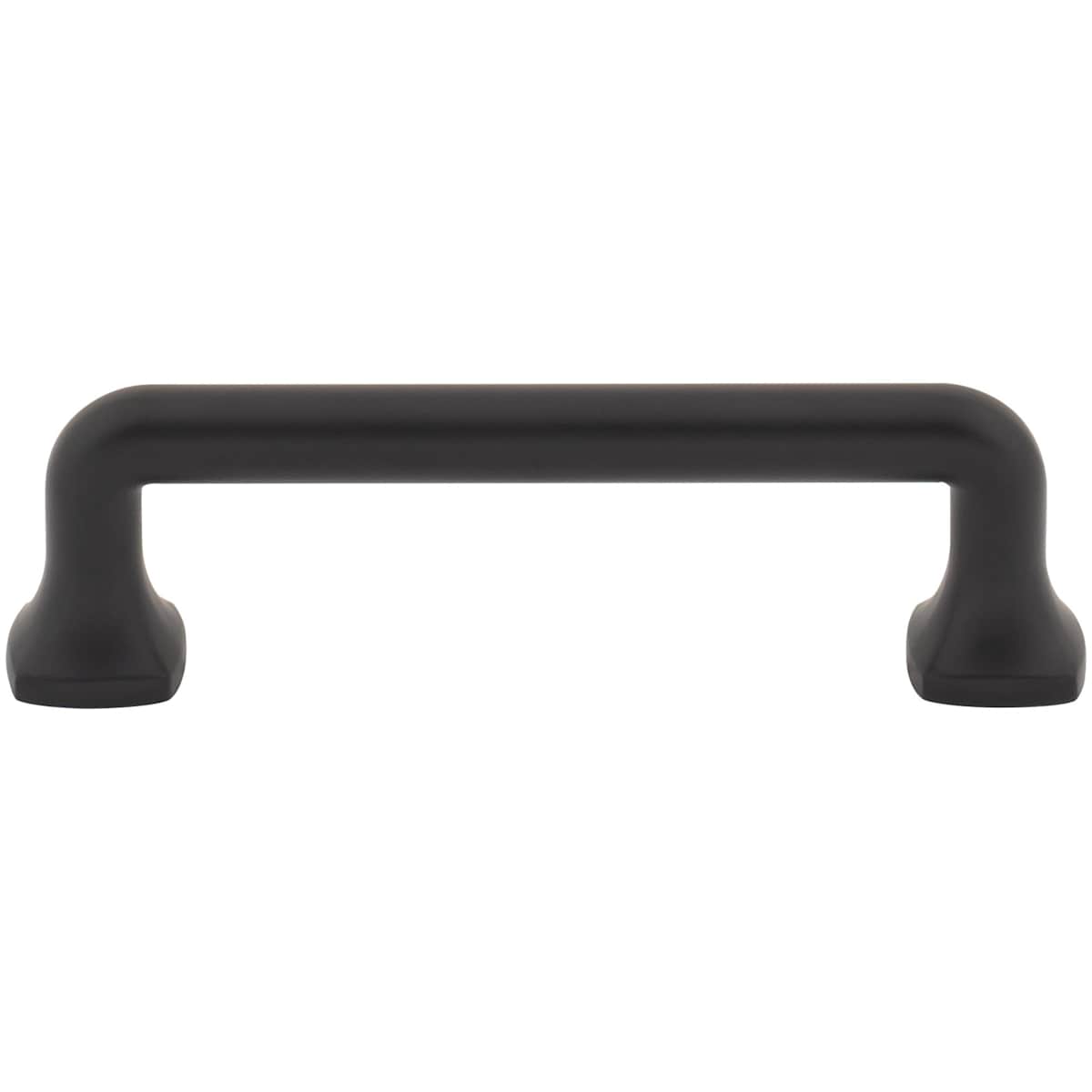 Jeffrey Alexander - 663-96MB - Griffin 3-3/4" (96mm) Center to Center Modern Industrial Farmhouse Cabinet Handle / Drawer Pull in Matte Black