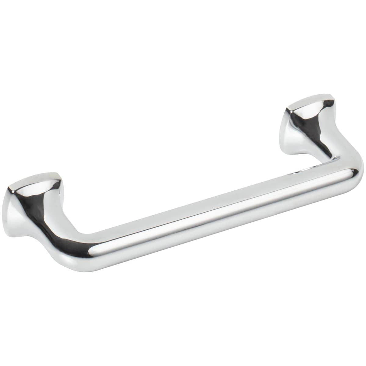 Jeffrey Alexander - 663-96MB - Griffin 3-3/4" (96mm) Center to Center Modern Industrial Farmhouse Cabinet Handle / Drawer Pull in Matte Black