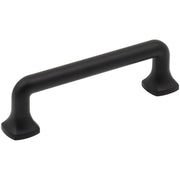 Jeffrey Alexander - 663-96MB - Griffin 3-3/4" (96mm) Center to Center Modern Industrial Farmhouse Cabinet Handle / Drawer Pull in Matte Black