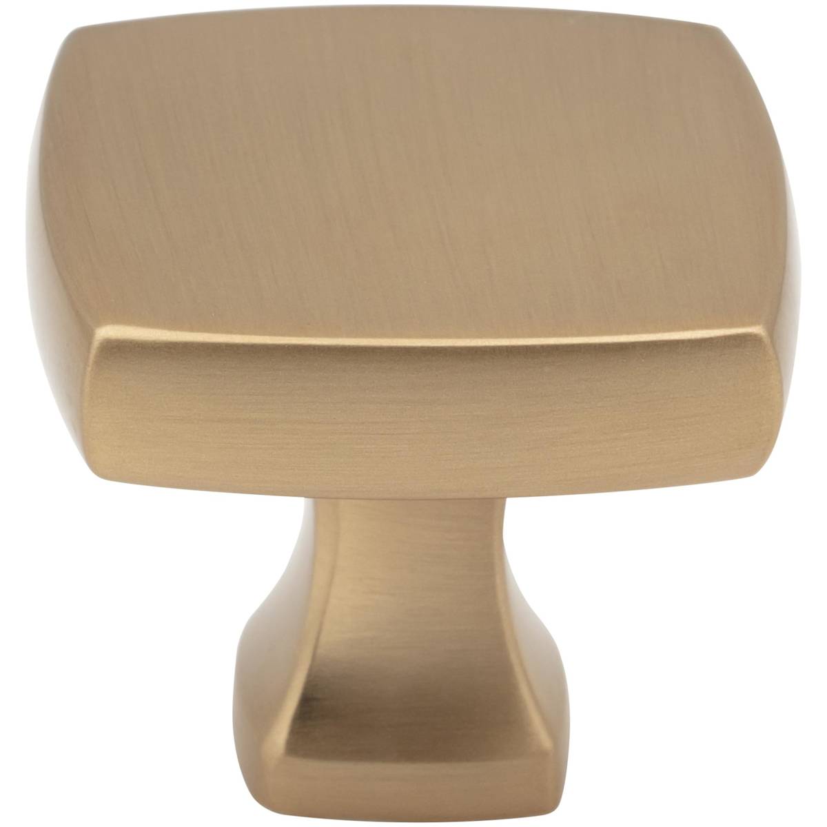 Jeffrey Alexander - 663SN - Griffin 1-3/8" Elegant Soft Square Cabinet / Drawer Knob in Satin Nickel