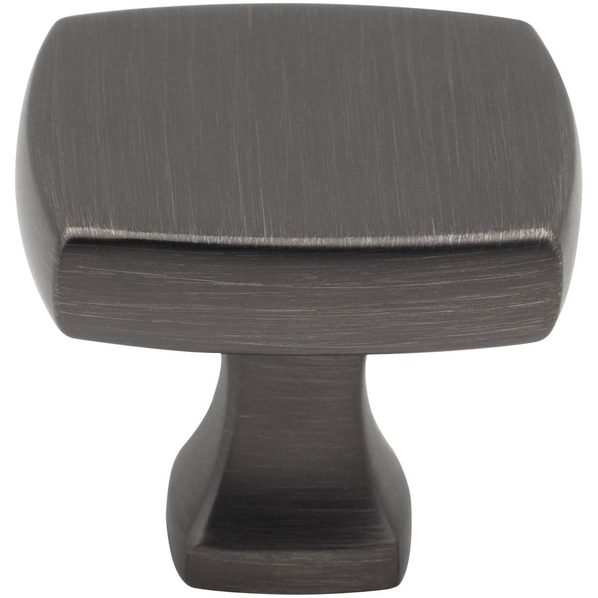 Jeffrey Alexander - 663SN - Griffin 1-3/8" Elegant Soft Square Cabinet / Drawer Knob in Satin Nickel