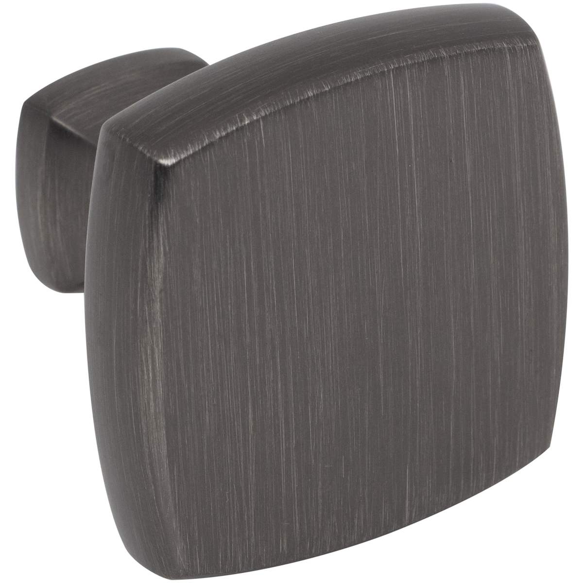 Jeffrey Alexander - 663SN - Griffin 1-3/8" Elegant Soft Square Cabinet / Drawer Knob in Satin Nickel